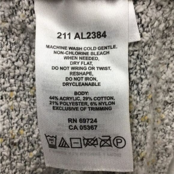 Columbia Women’s V Neck Boucle Knit Sweater, Multicolor, size M - Picture 7 of 8